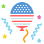 external america-fourth-of-july-glyph-chroma-amoghdesign-4 icon