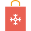 external bag-christmas-glyph-chroma-amoghdesign icon