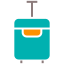 external baggage-thanksgiving-day-glyph-chroma-amoghdesign icon