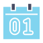 external calendar-happy-new-year-glyph-chroma-amoghdesign-3 icon