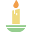 external candle-christmas-glyph-chroma-amoghdesign icon