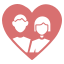 external couple-valentines-day-glyph-chroma-amoghdesign icon