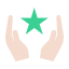 external hands-ramadan-glyph-chroma-amoghdesign icon