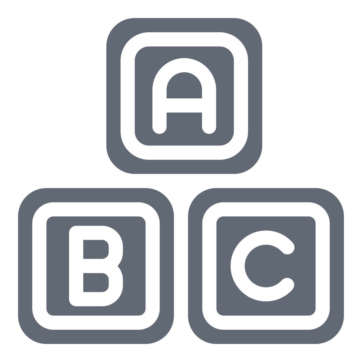 alphabets icon