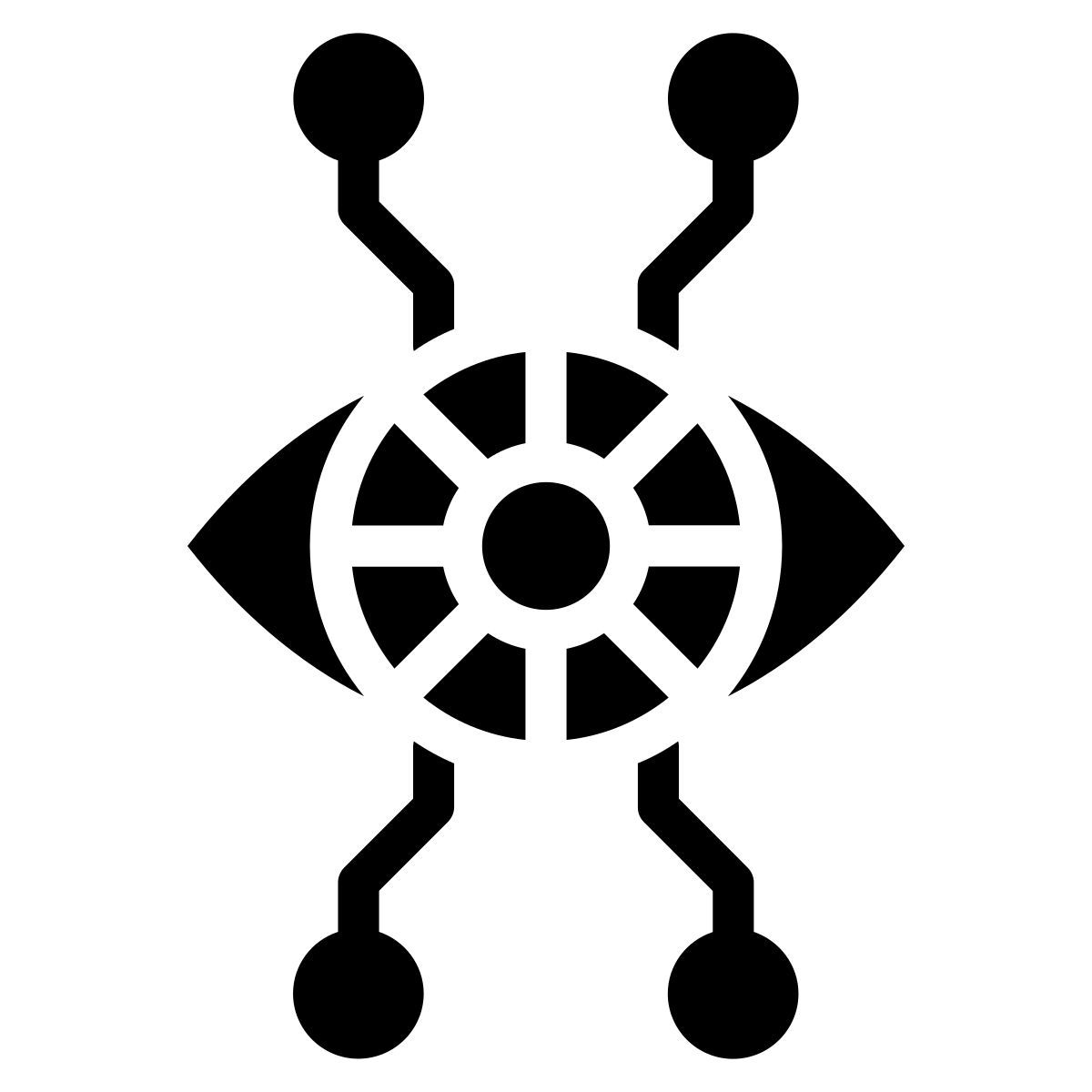 artificial vision icon