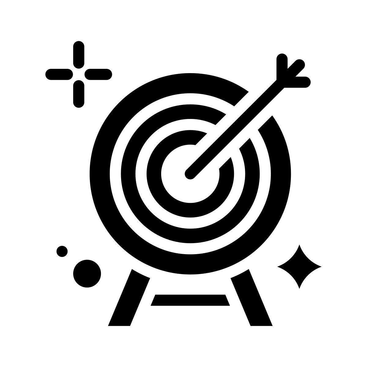 Flecha de diana icon