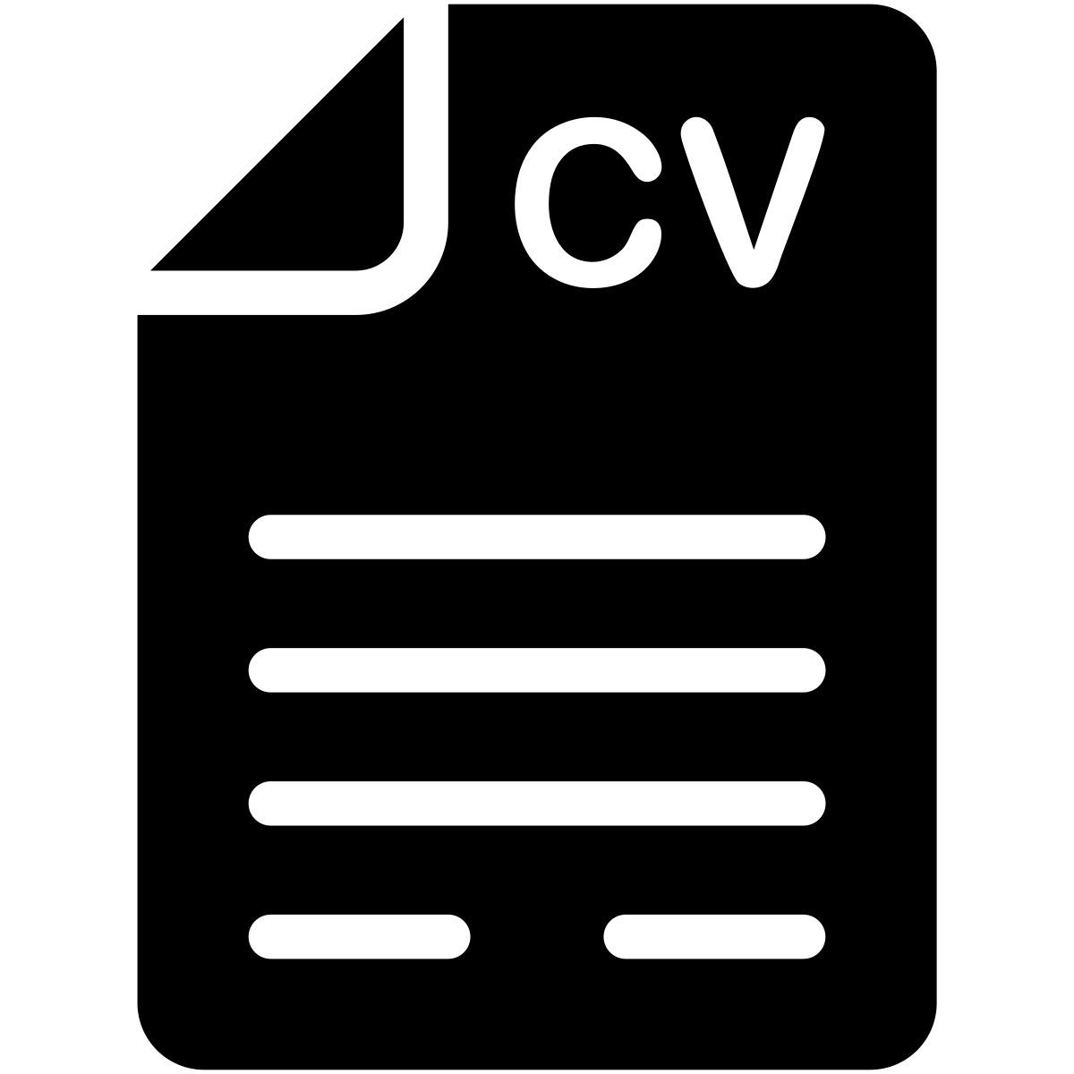 cv icon