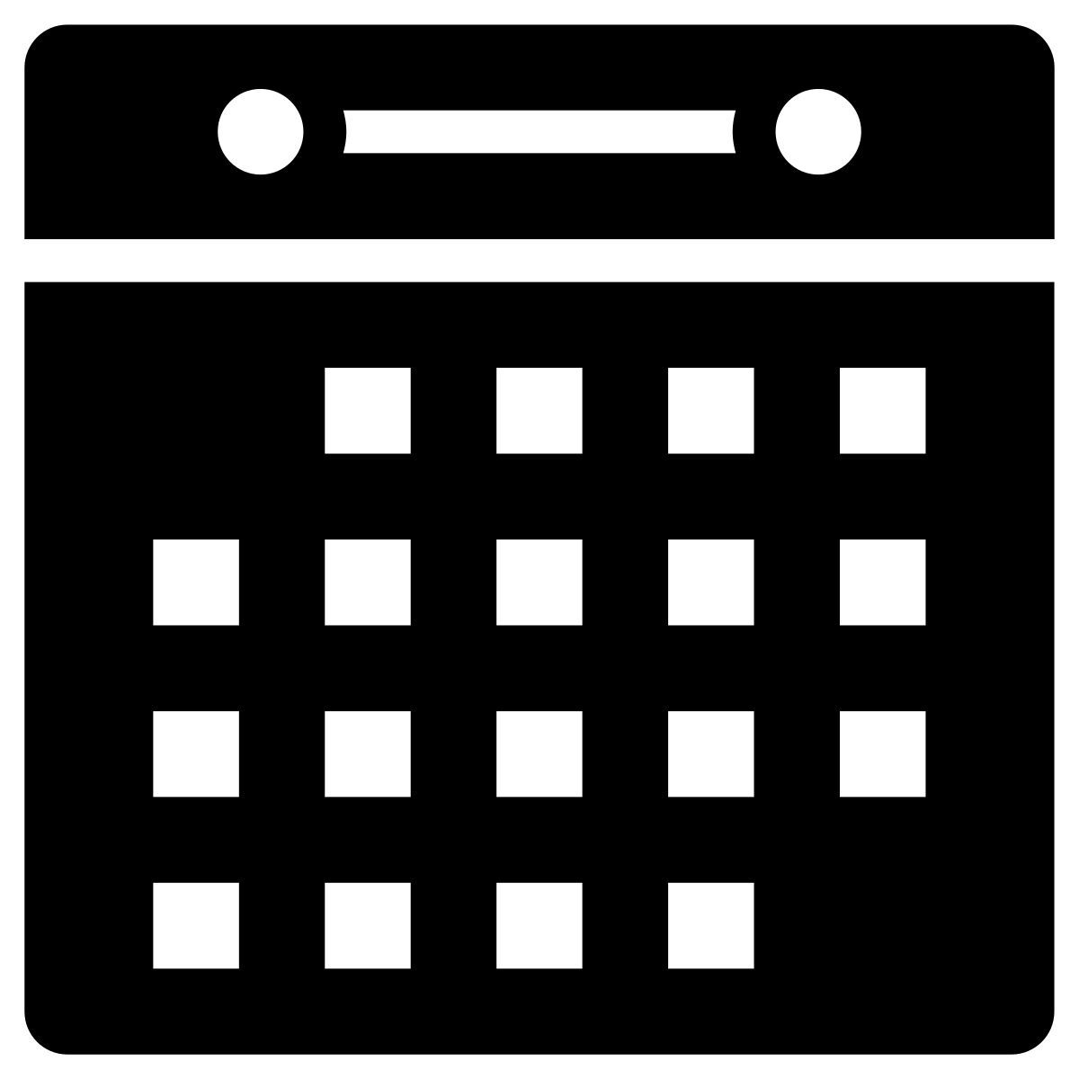 calendar icon