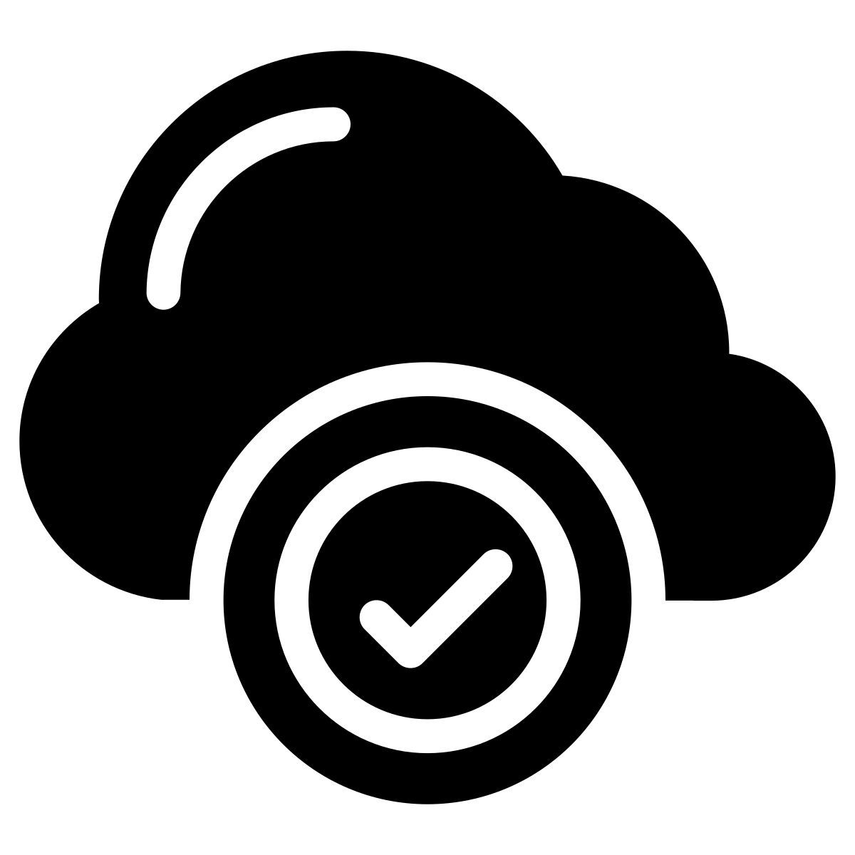 cloud acceptance icon