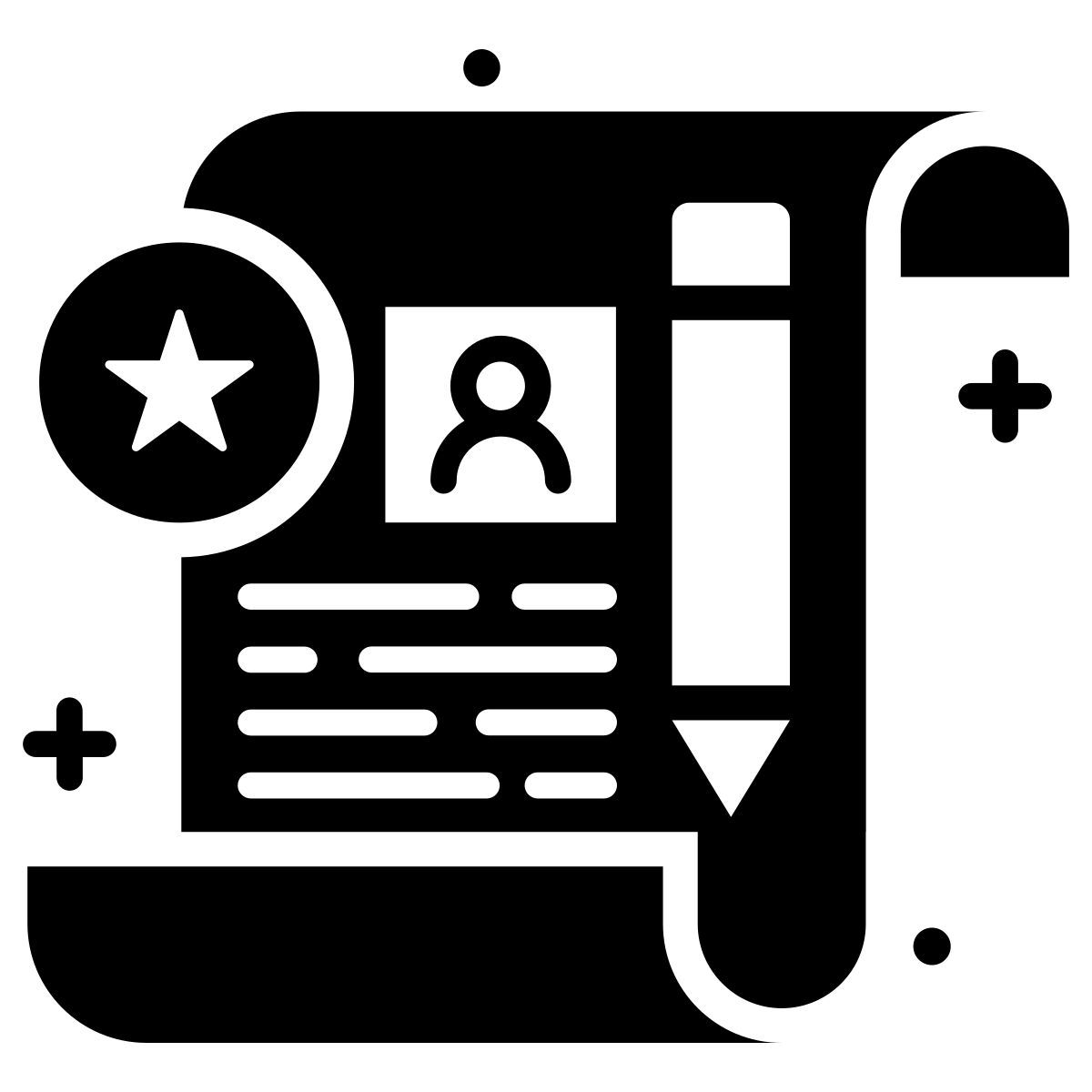 content marketing icon