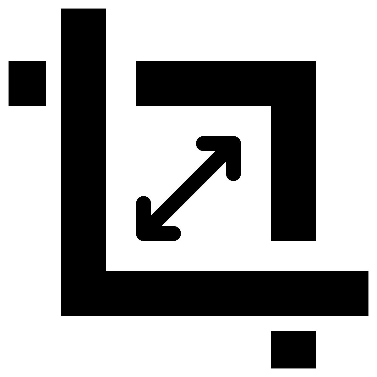 recadrer icon