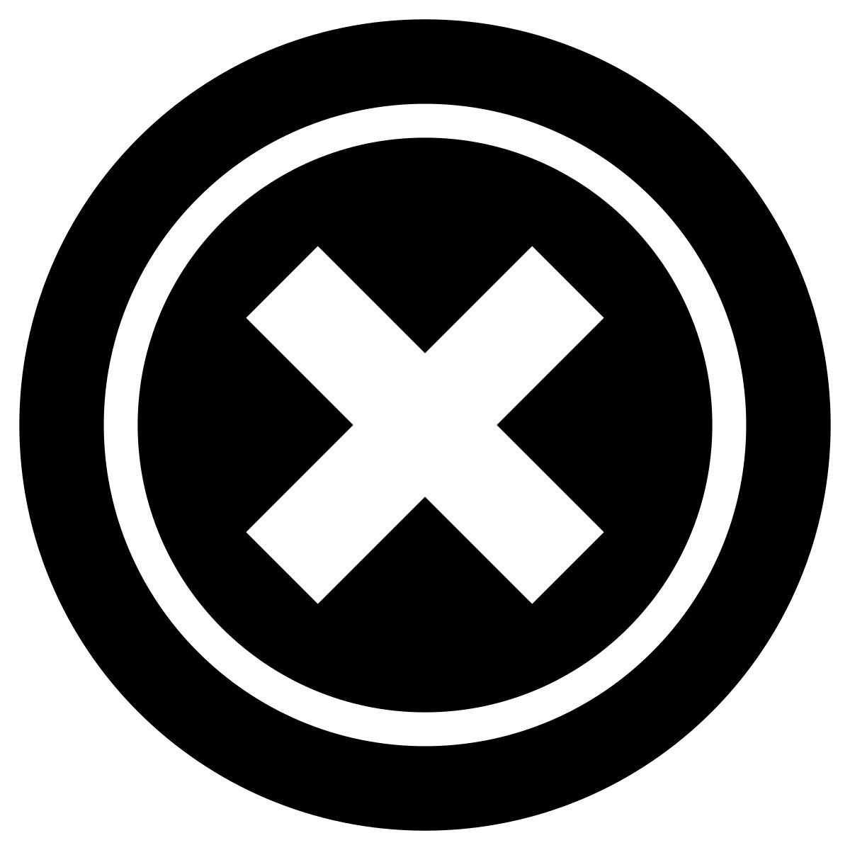 cross icon