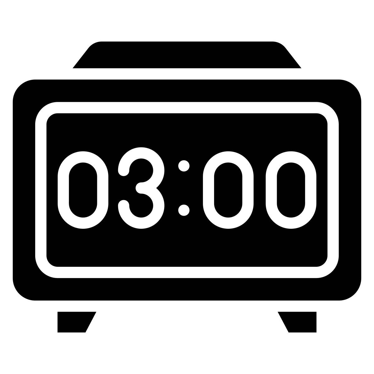 digital clock icon