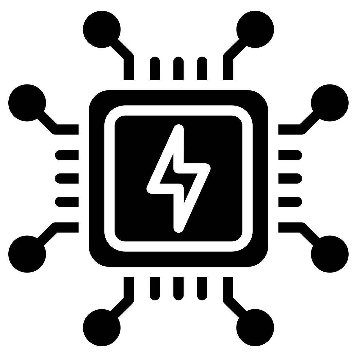 electric chip icon