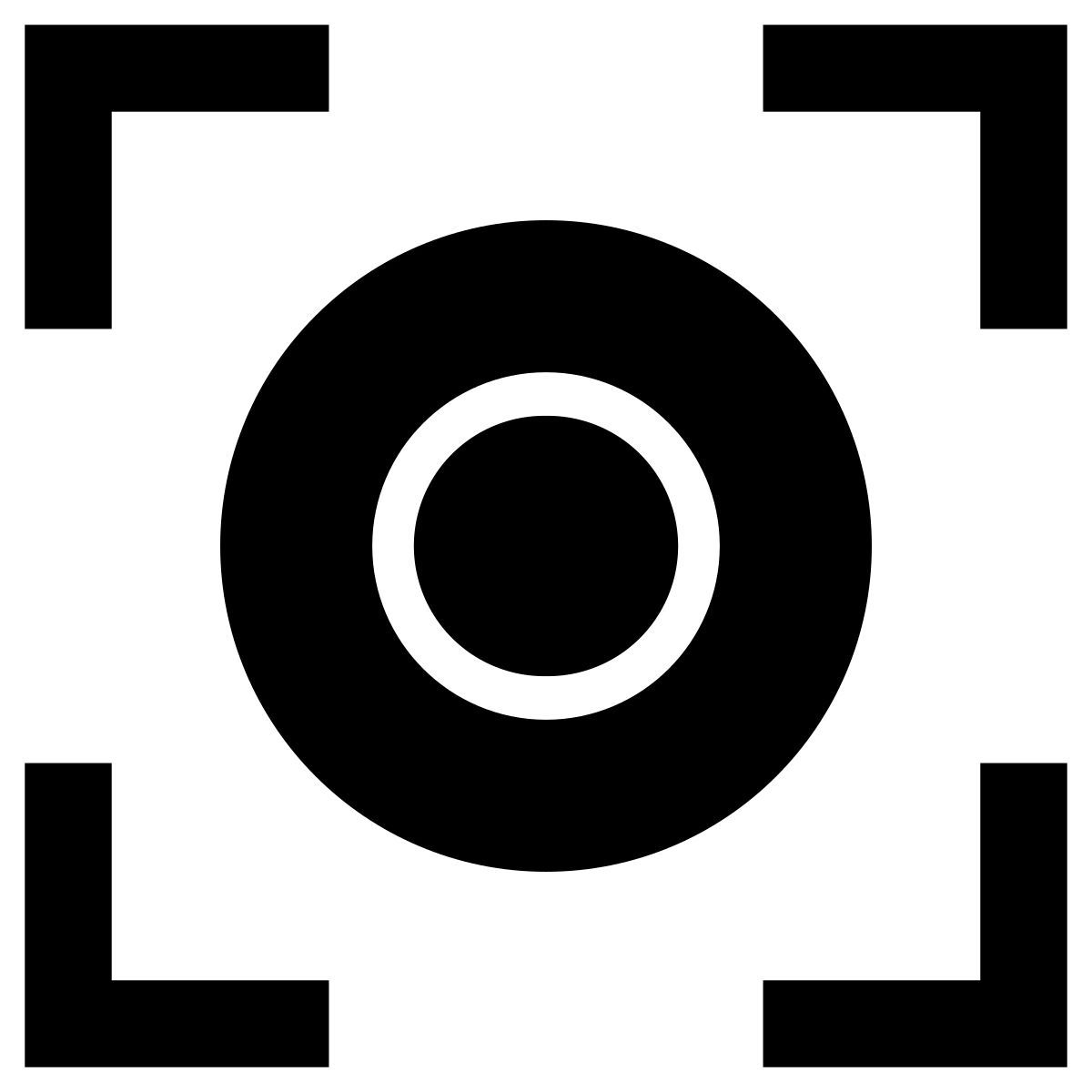 herramienta de enfoque icon