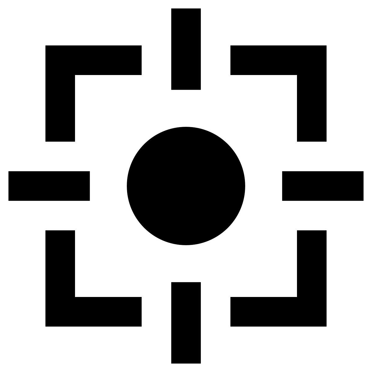 herramienta de enfoque icon