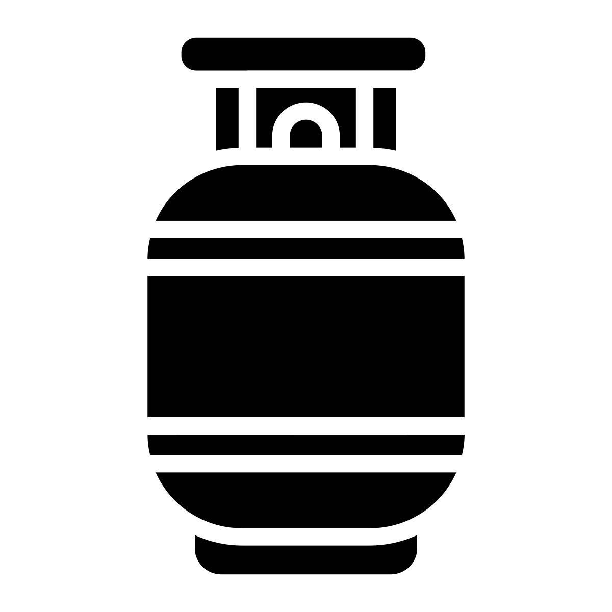gas cylinder icon