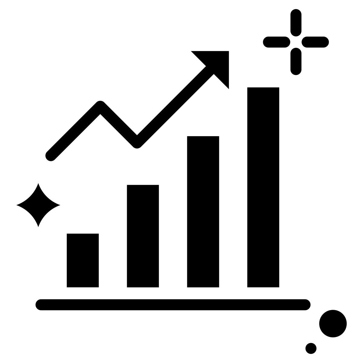 growth chart icon
