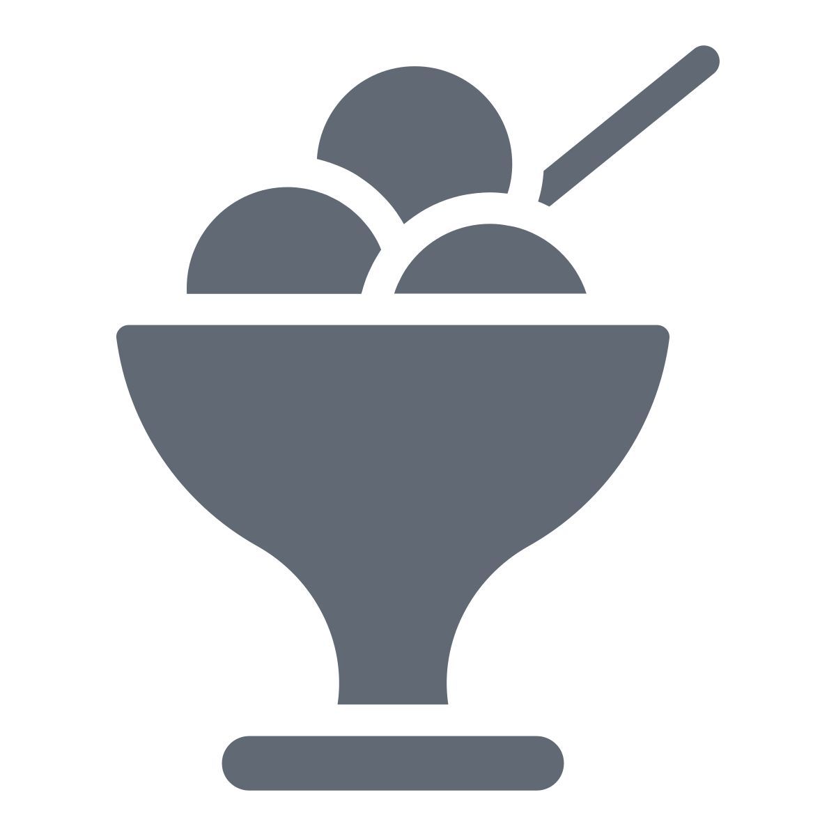 ice cream cup icon