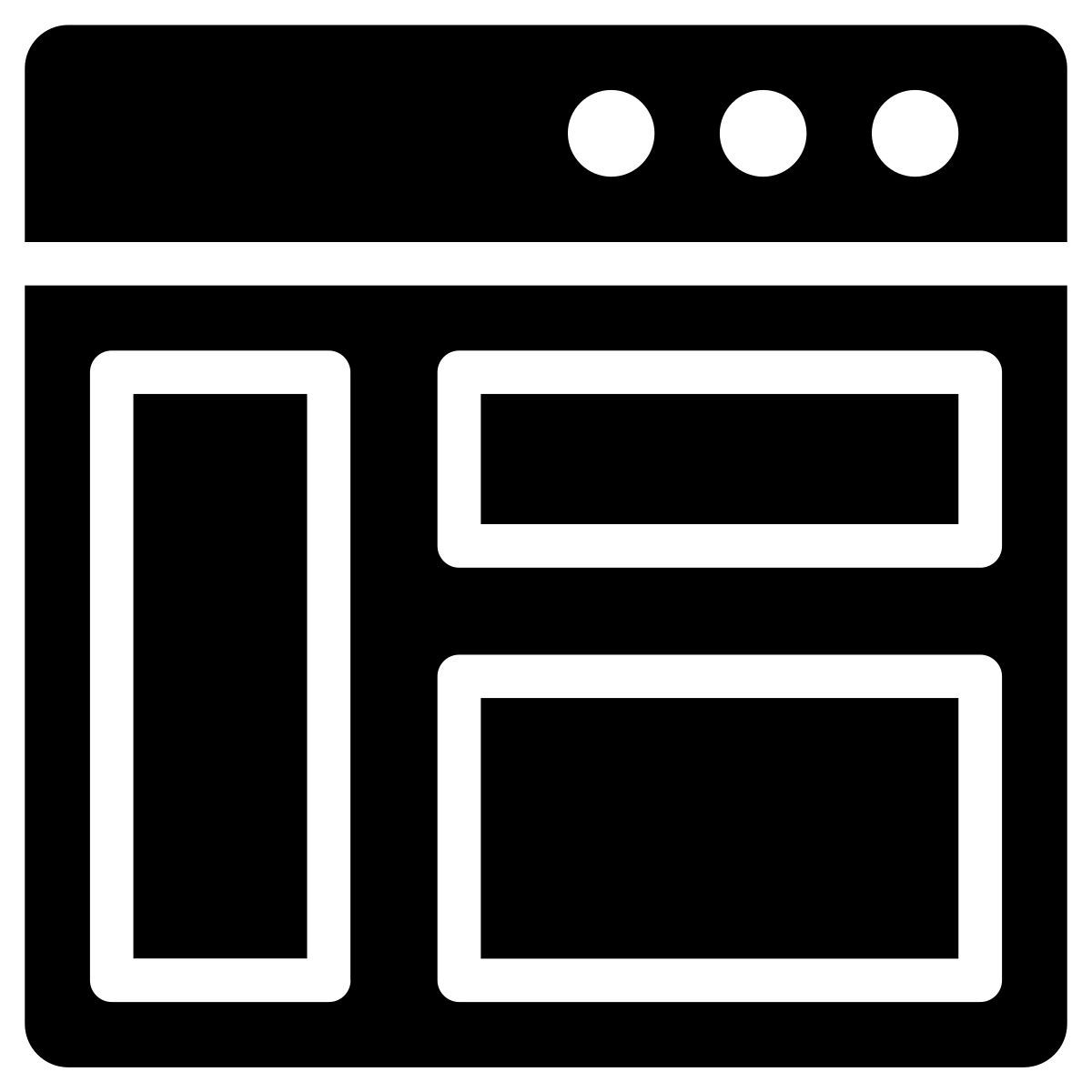 layout icon