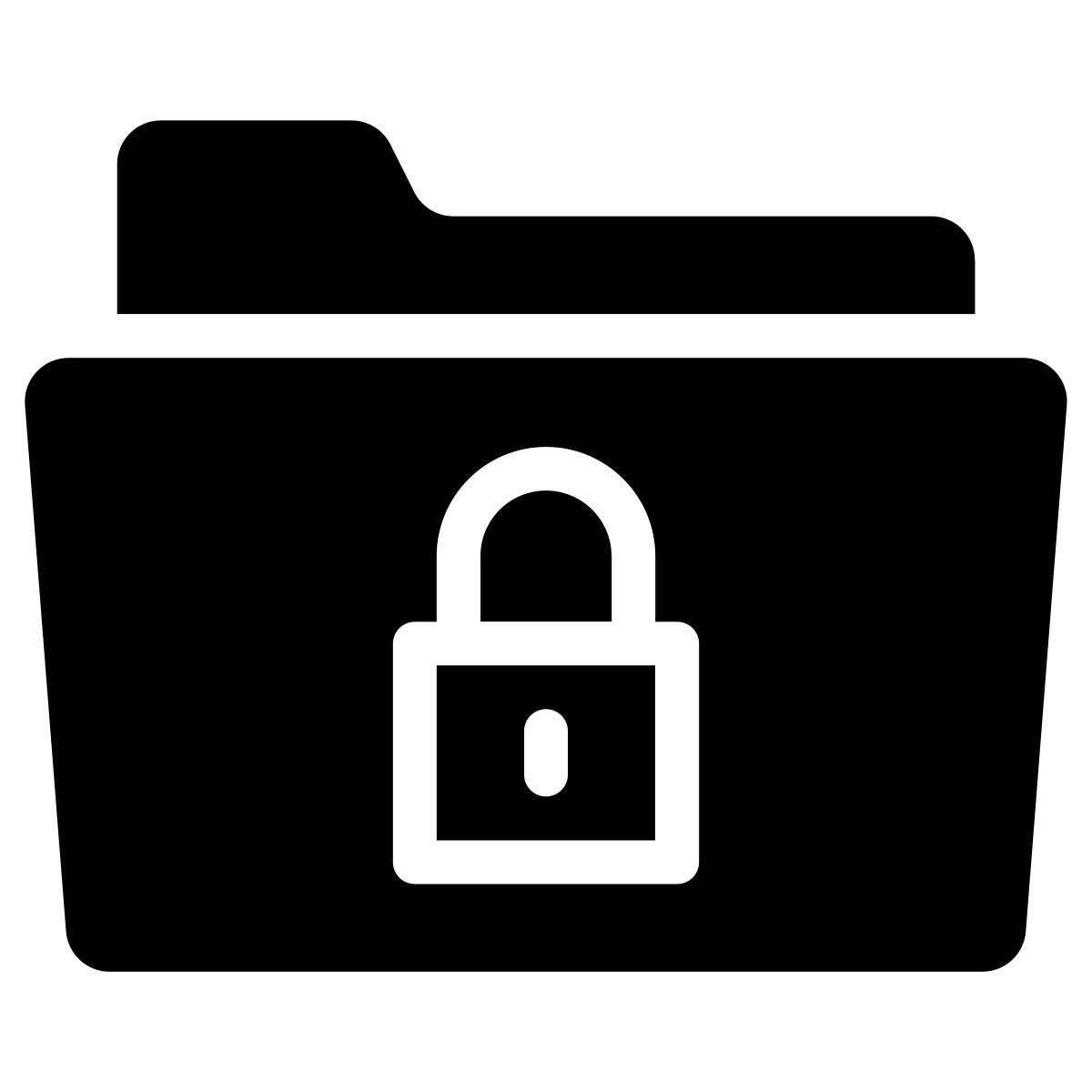 locked folder icon