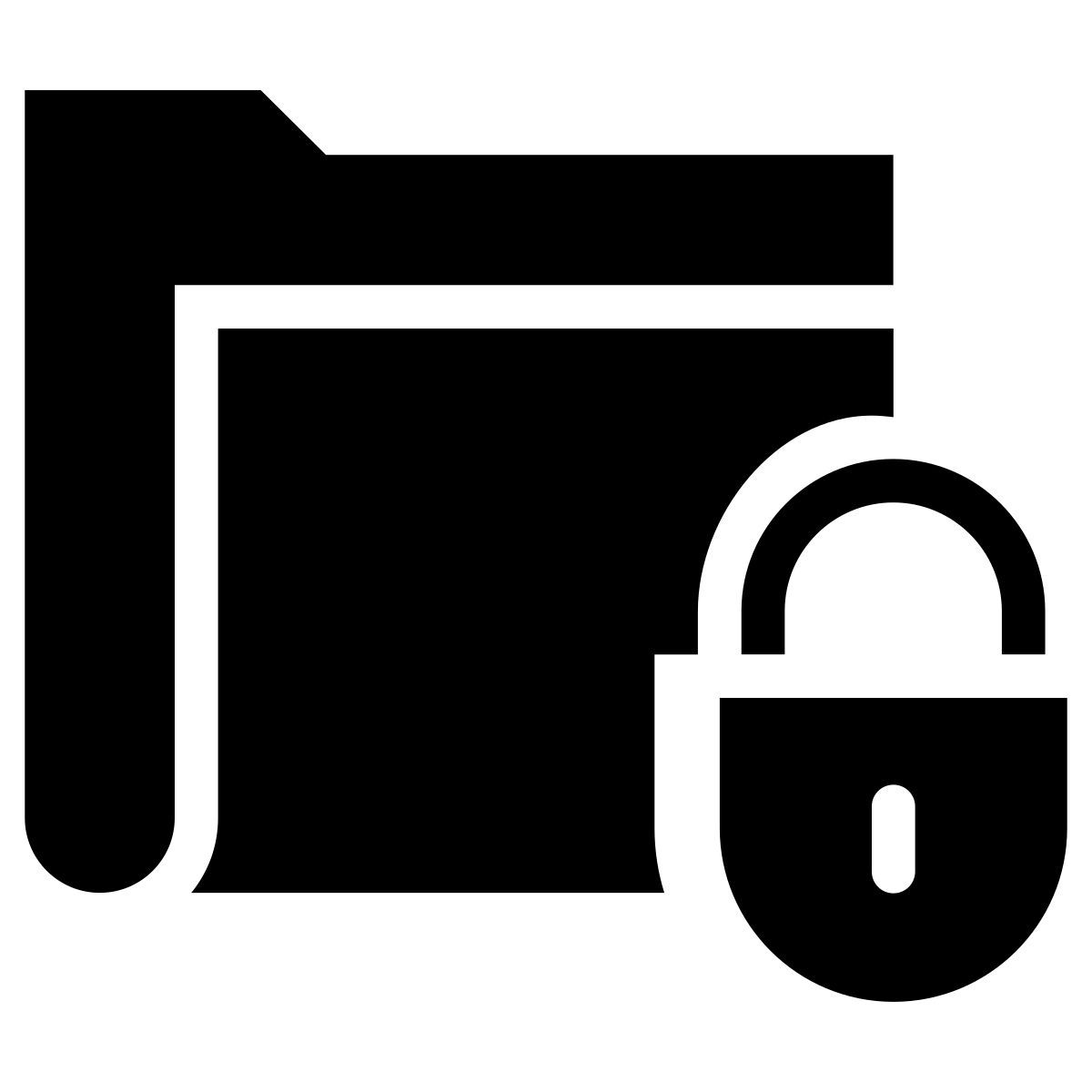 locked folder icon