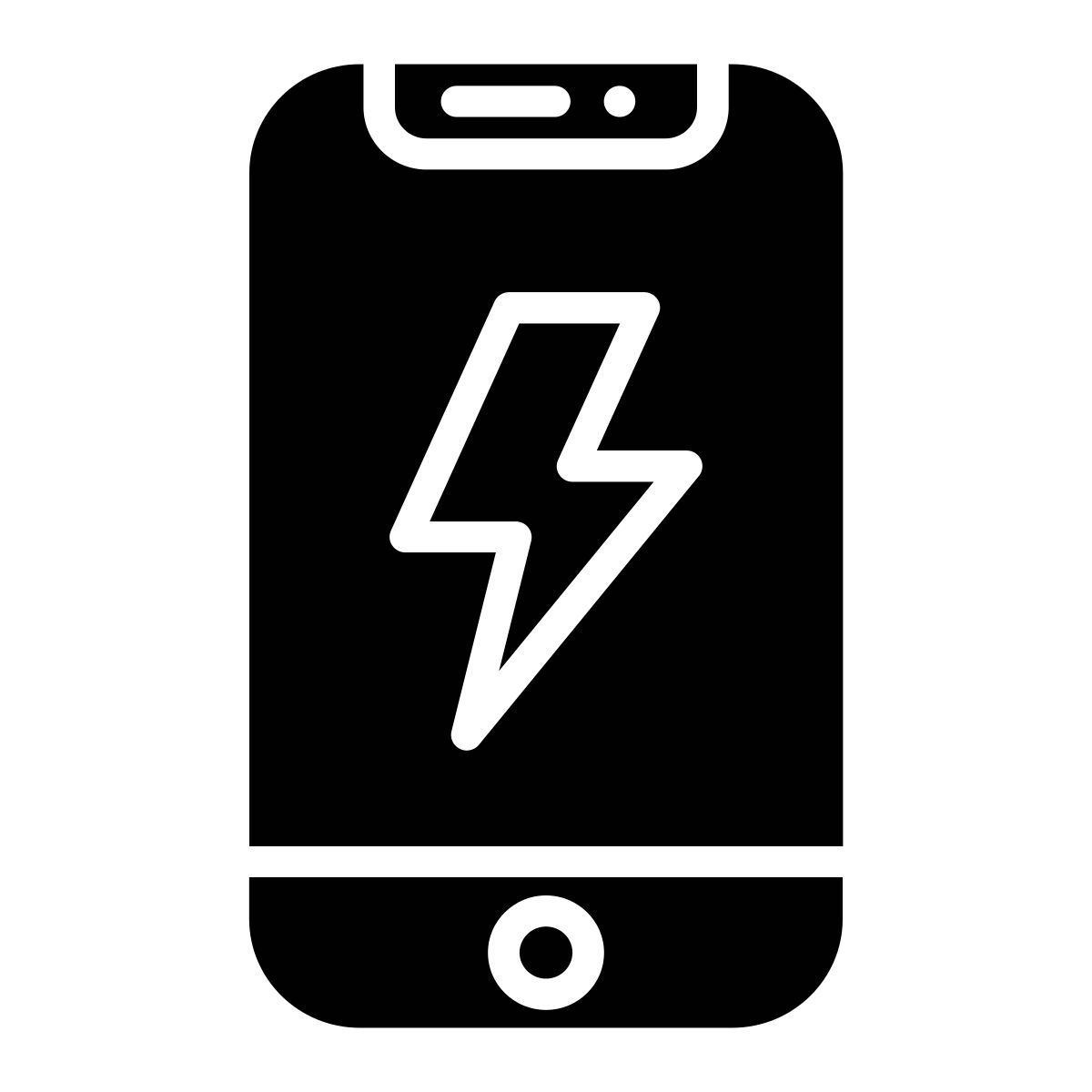 mobile charging icon