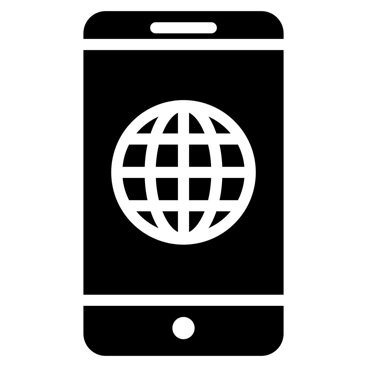mobile internet icon