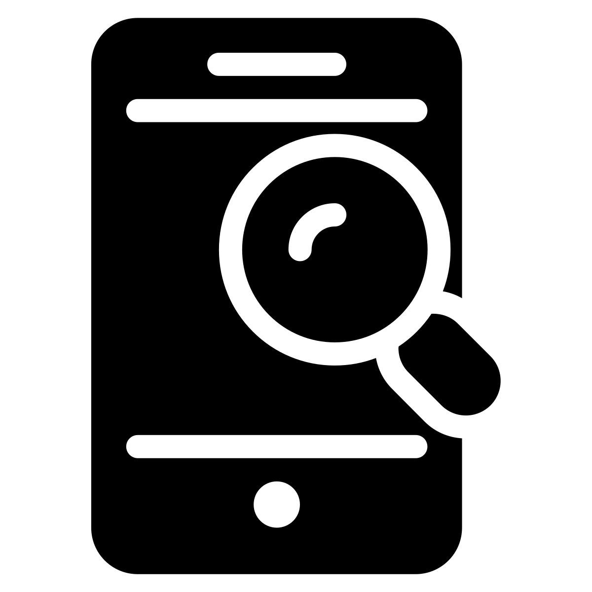 모바일 검색 icon