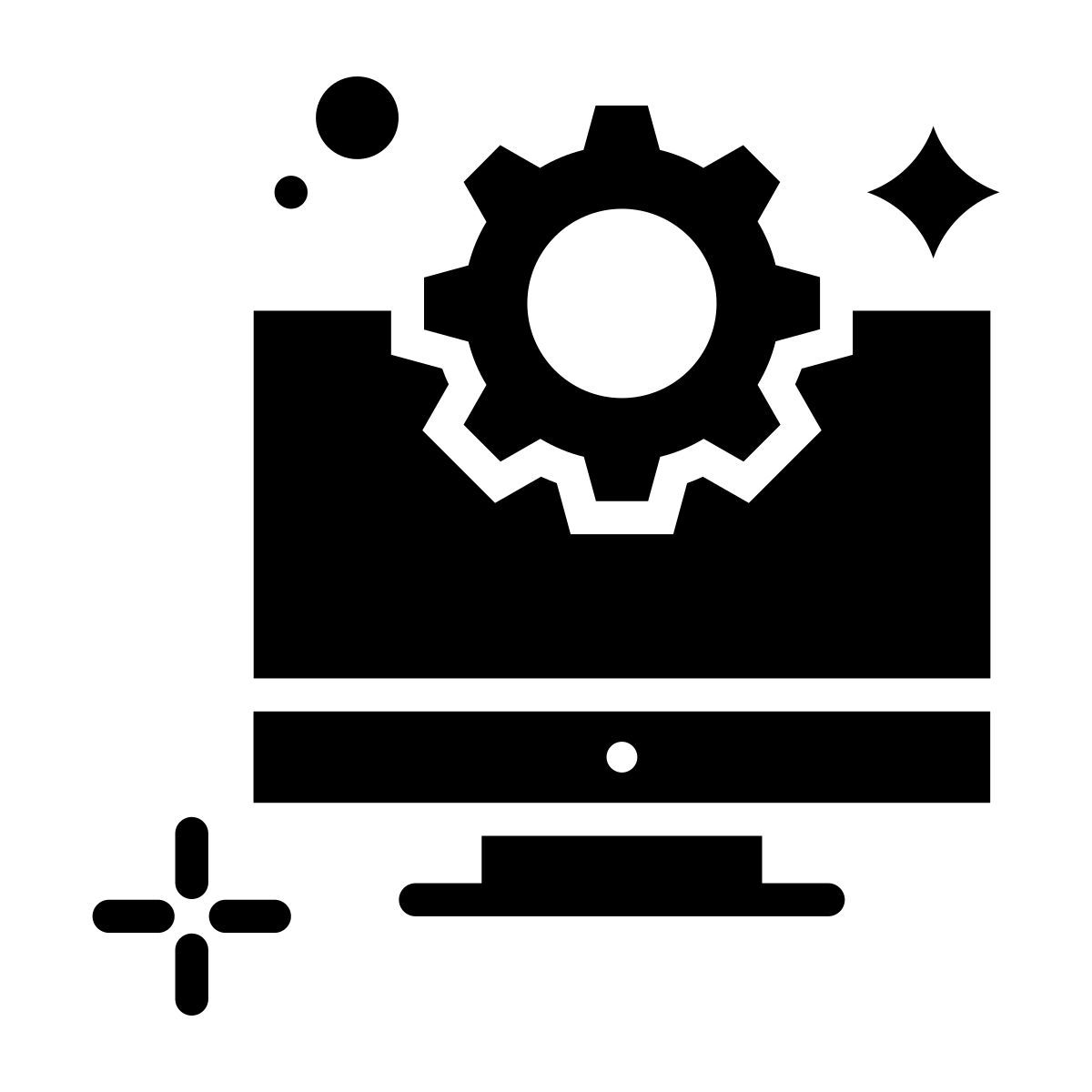 모니터 설정 icon