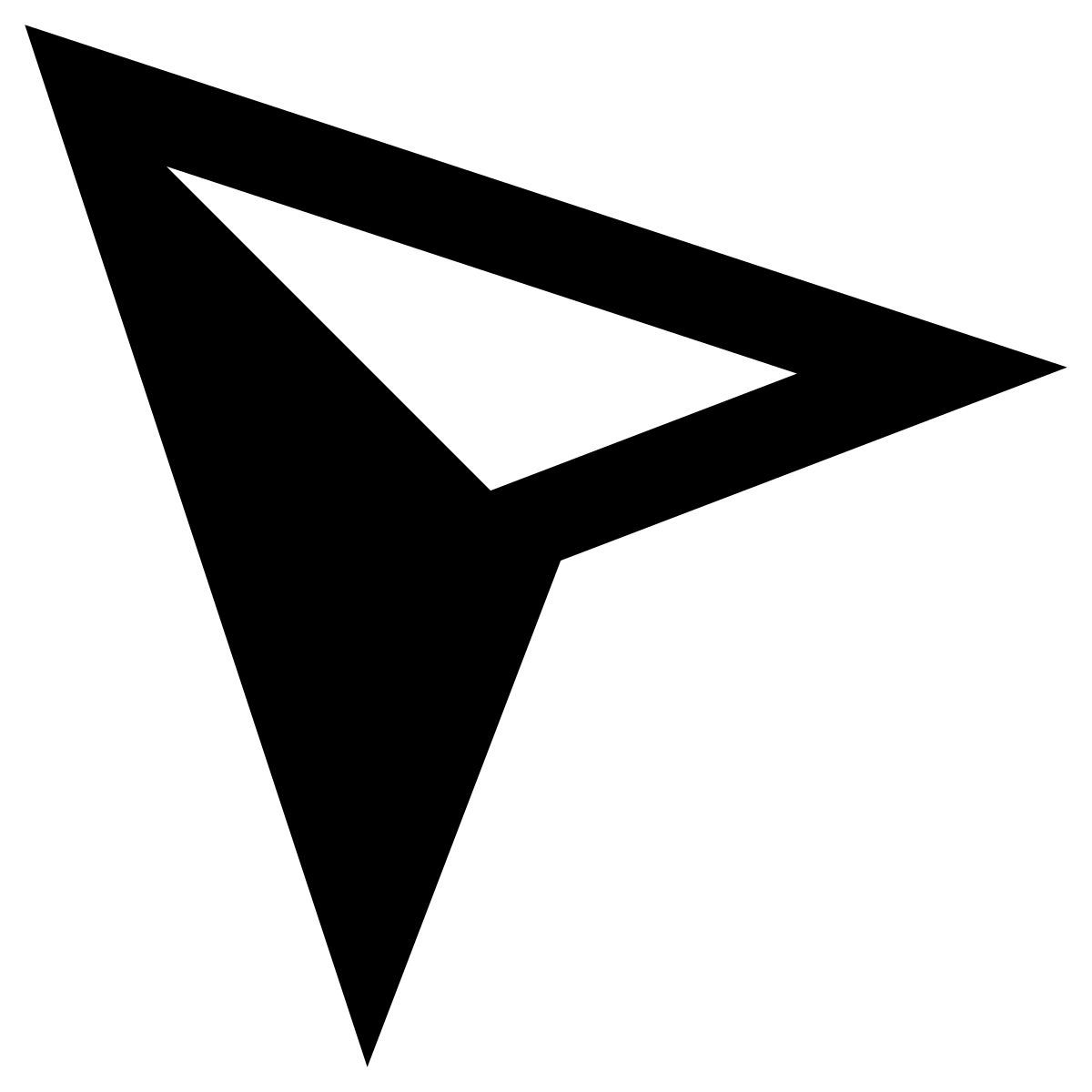 Navigationspfeil icon