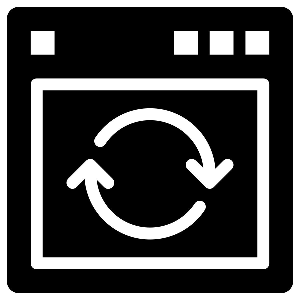 refresh web icon