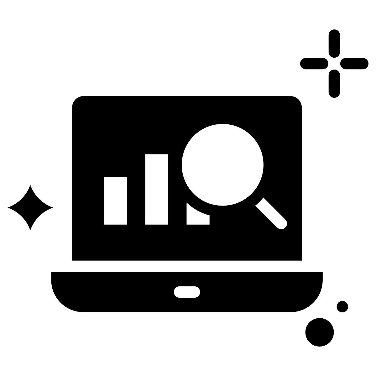 search graph icon