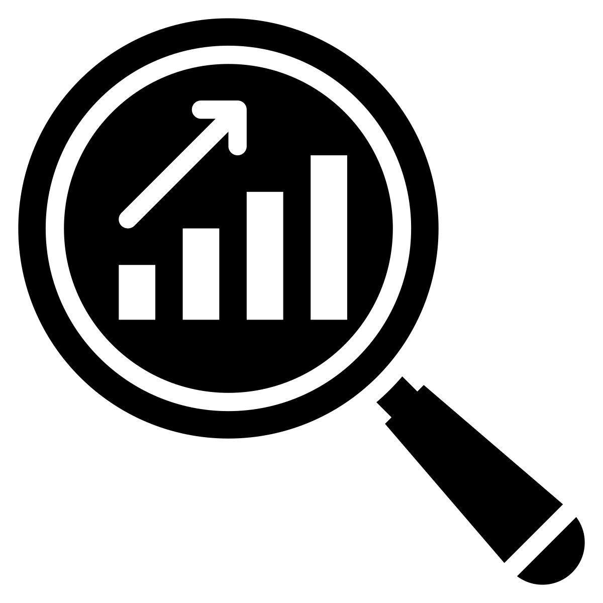 search graph icon
