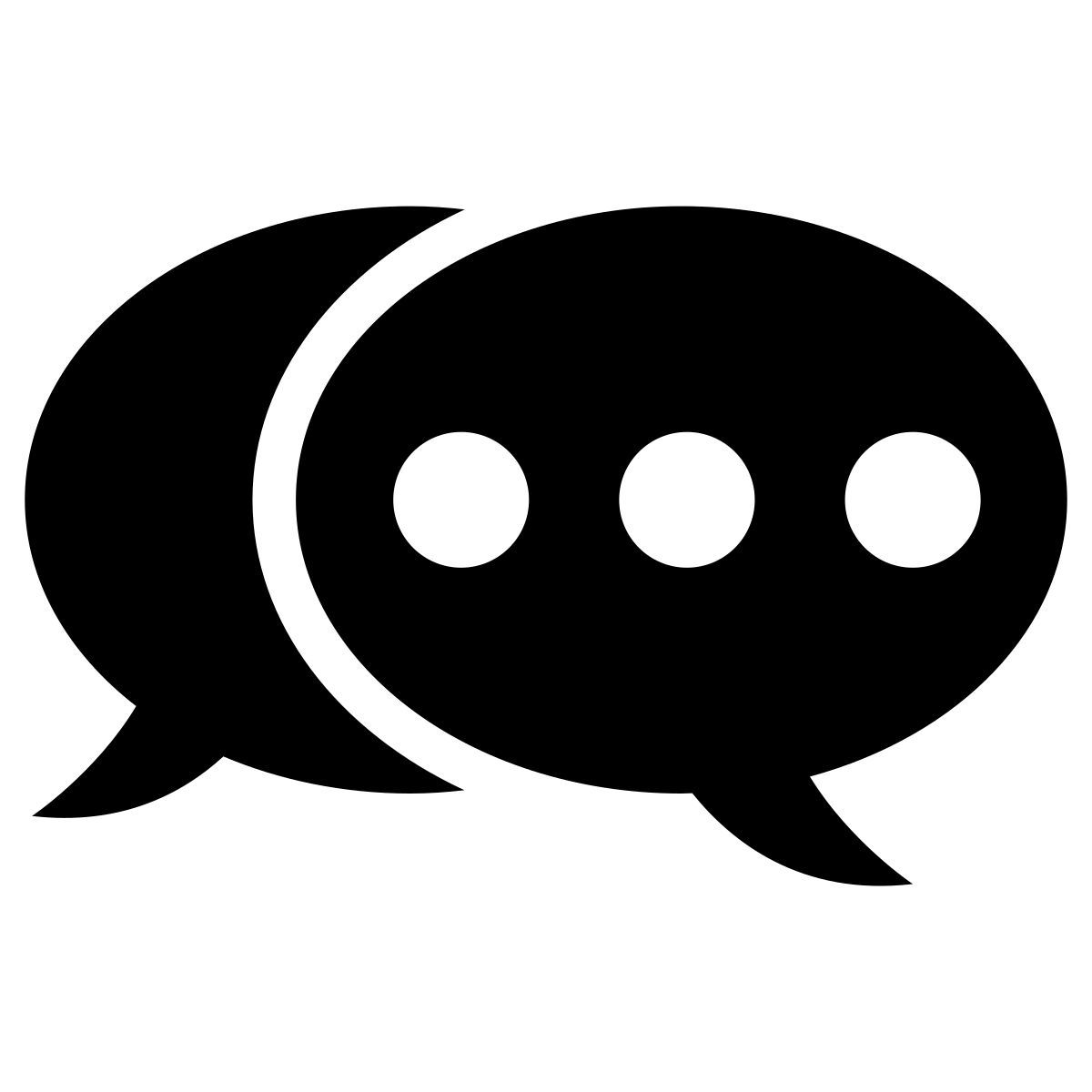 cообщение облачко icon