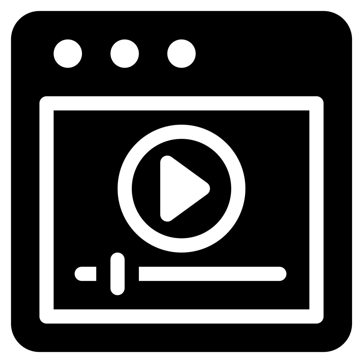 video player icon