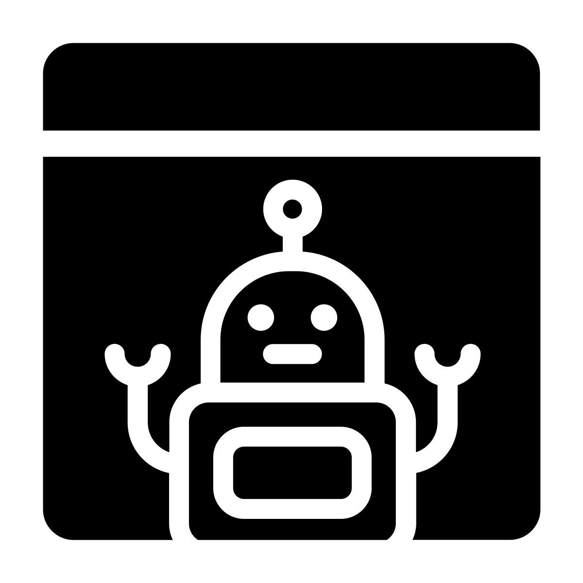 web robot icon