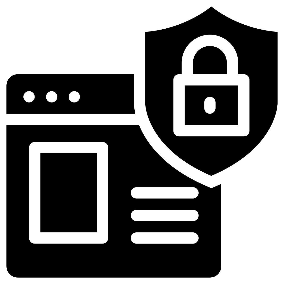 segurança na web icon