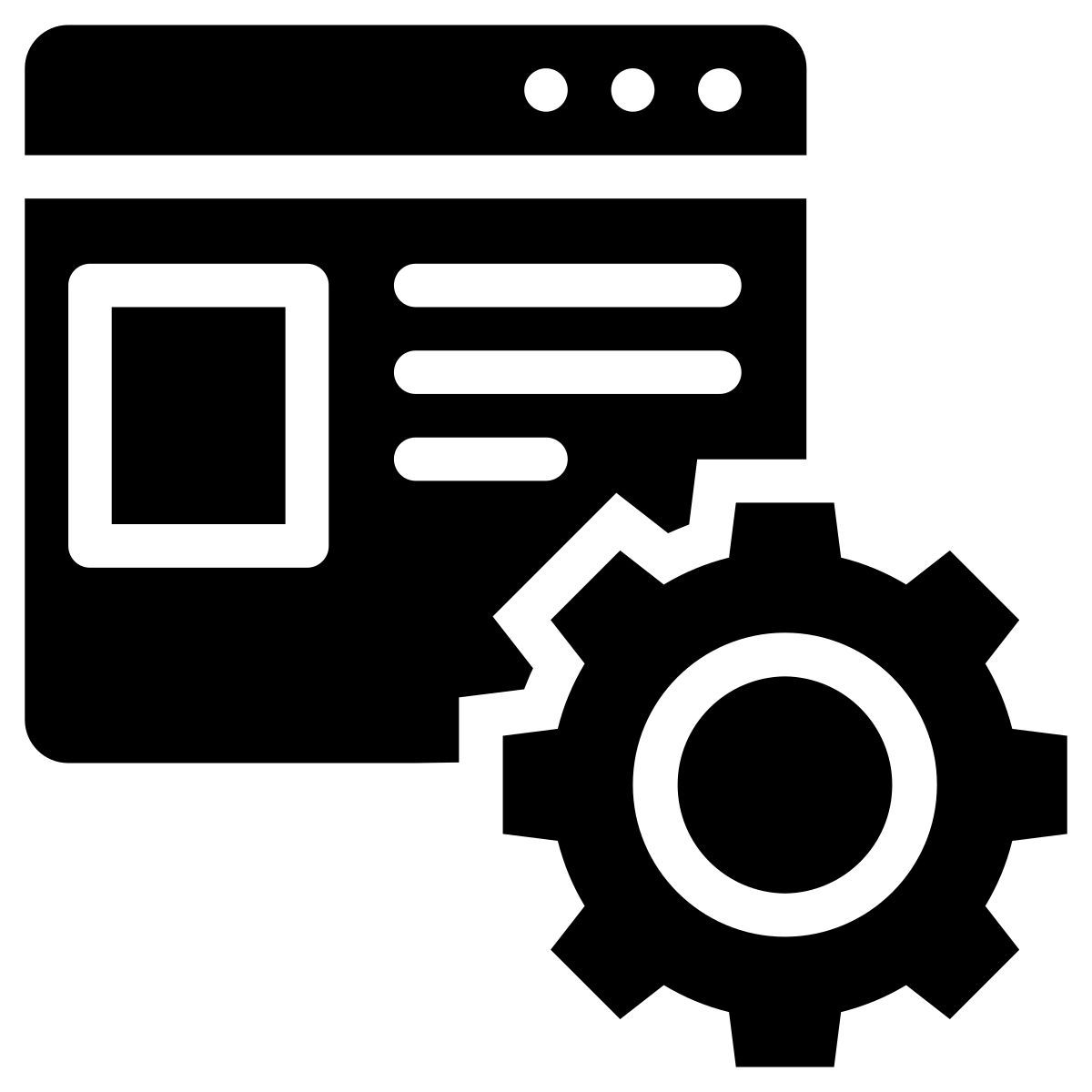 web setting icon