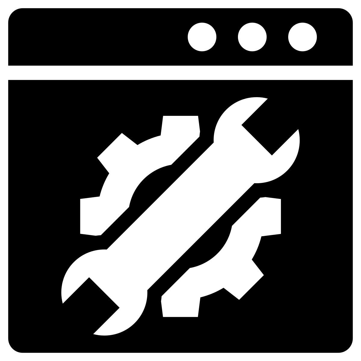 web setting icon