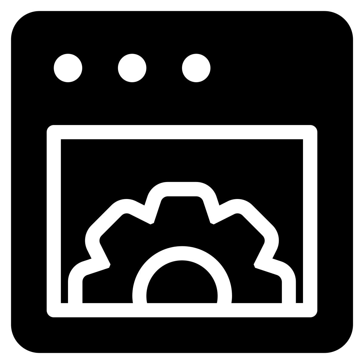 web settings icon