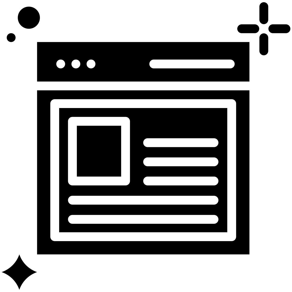 web structure icon