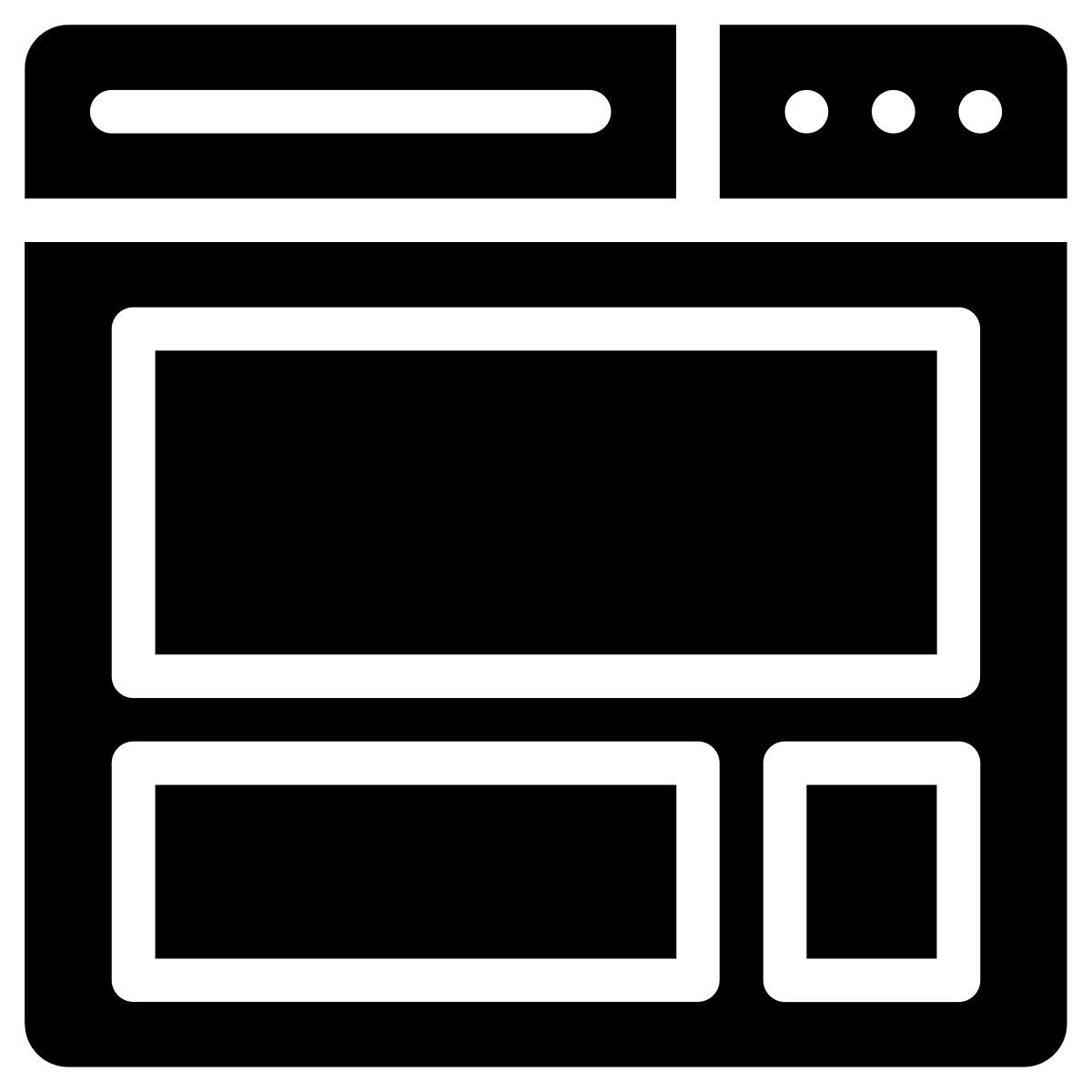 webpage template icon