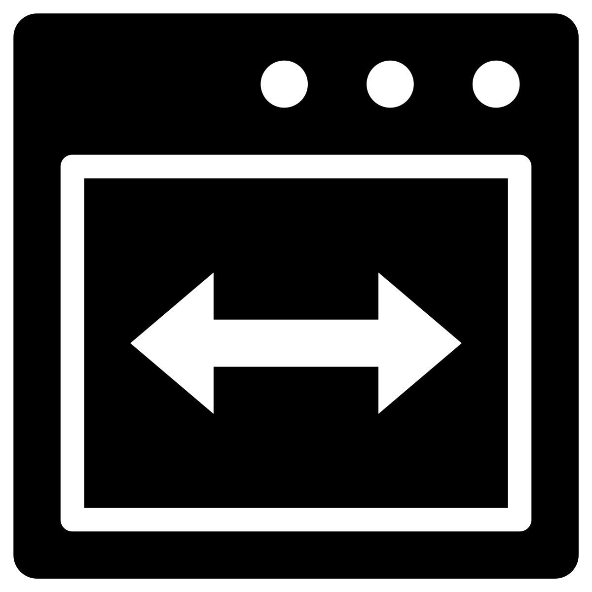 웹페이지 너비 icon