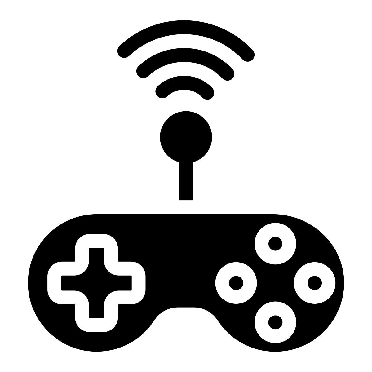 wireless game controller icon