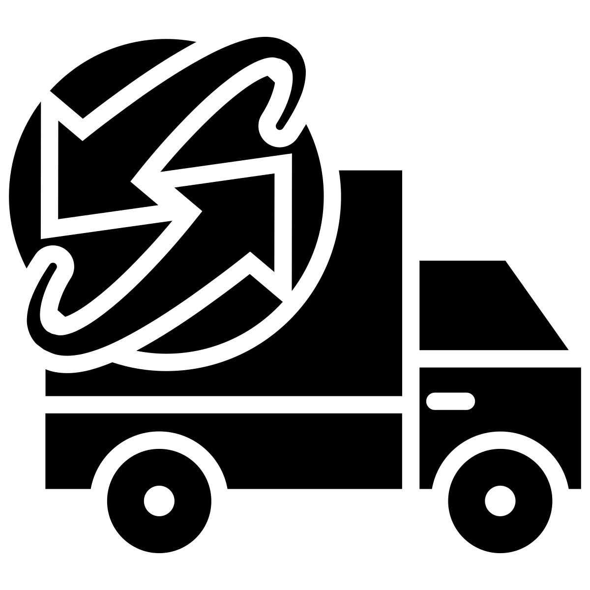 weltweite lieferung icon