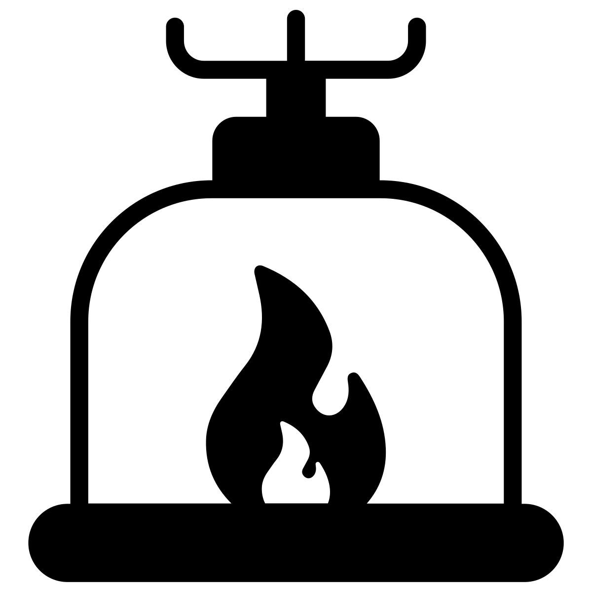 cooking range icon