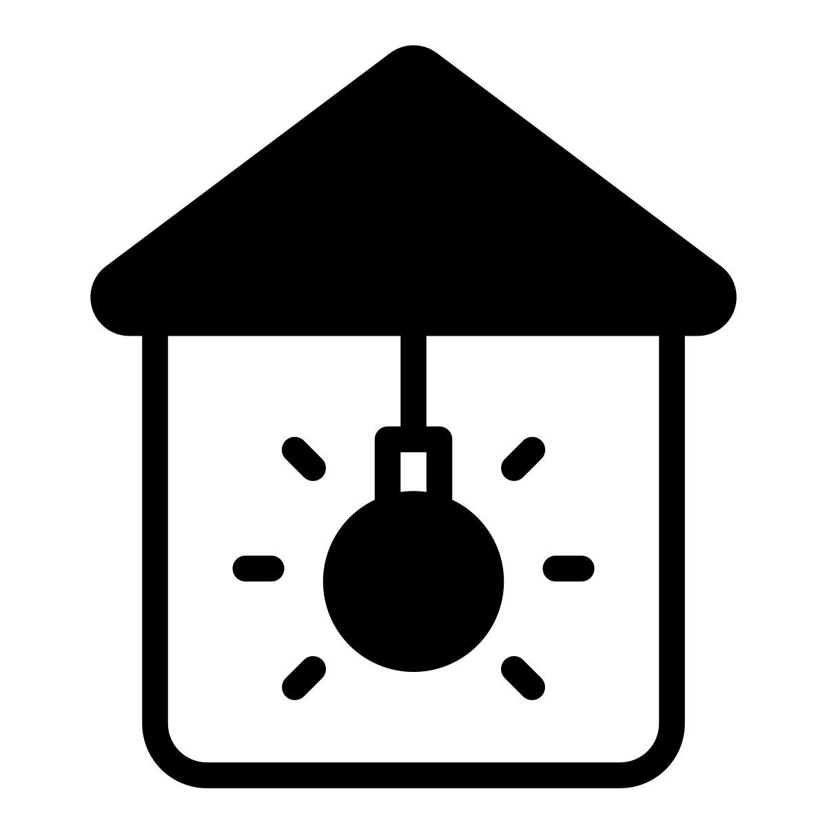 house lighting icon