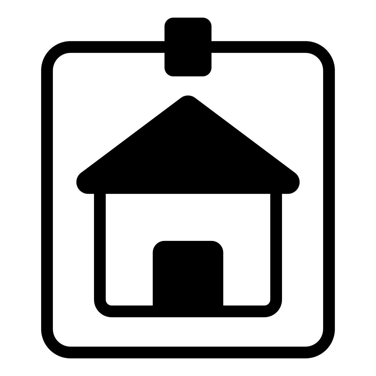 house advertisement icon