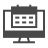 external calendar-computer-glyph-nixx-design icon